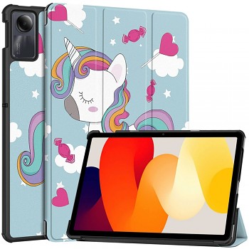 Techsuit FoldPro pouzdro Xiaomi Redmi Pad SE 11" Jednorožec