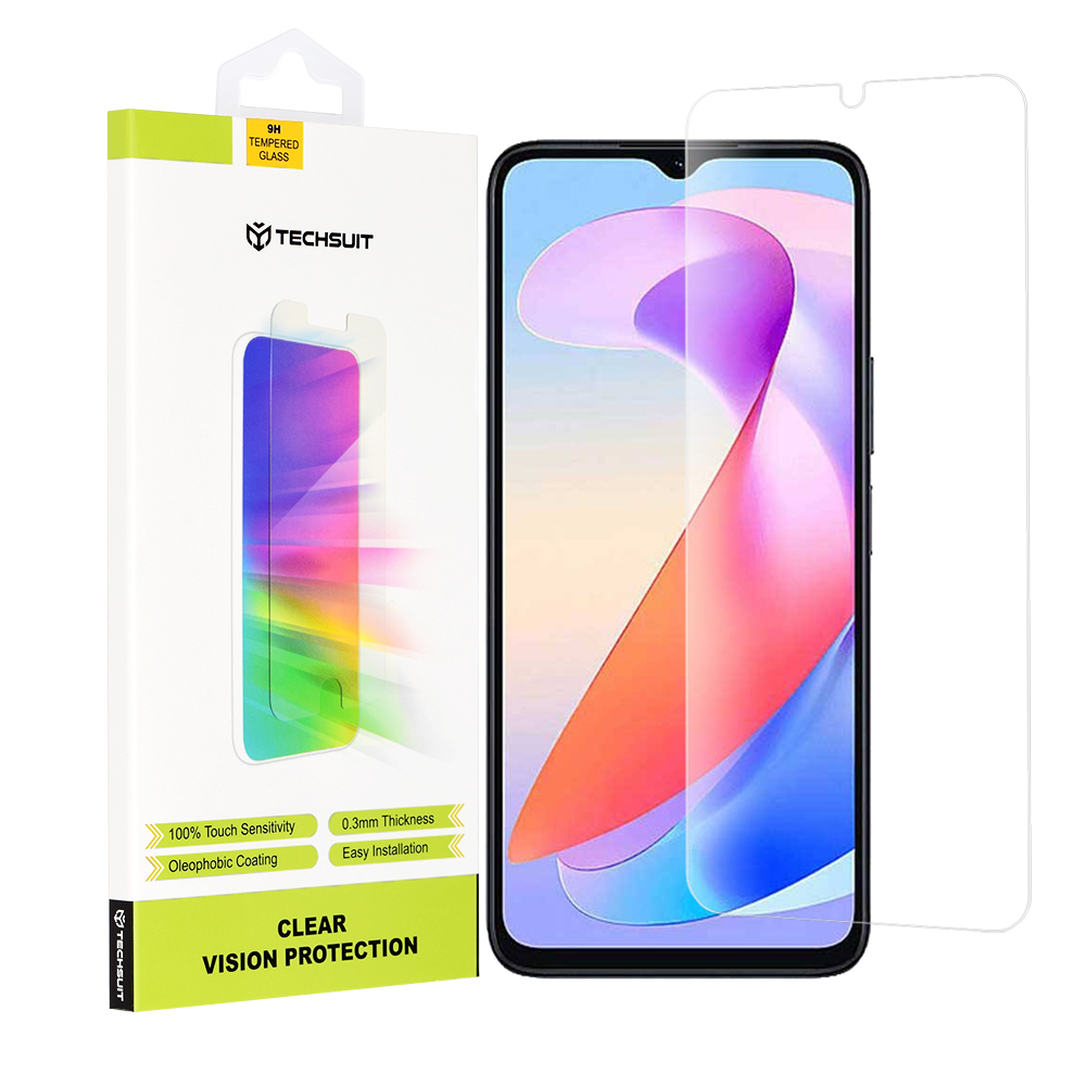 Levně Techsuit Čiré ochranné sklo Honor X6a Transparent