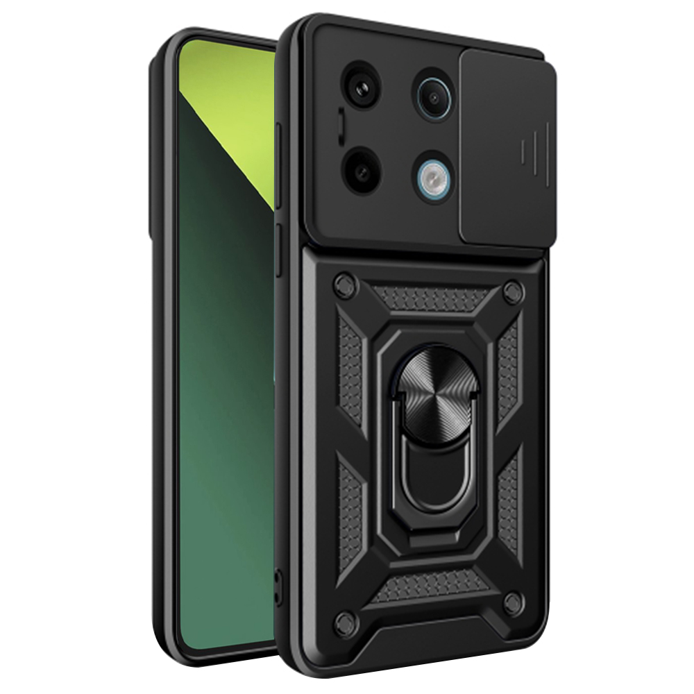 Levně Techsuit CamShield Xiaomi Redmi Note 13 Pro 5G Poco X6 černá