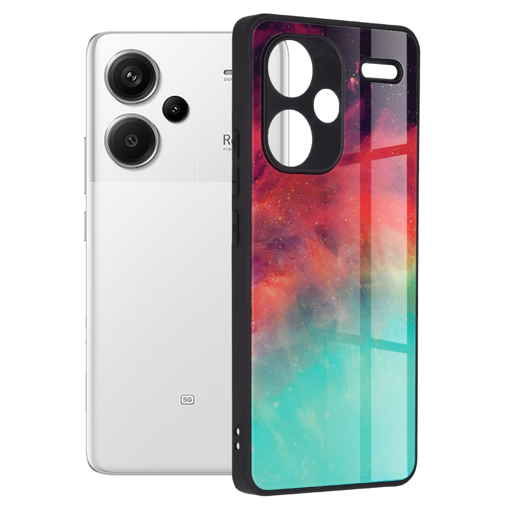 Techsuit Glaze Series Xiaomi Redmi Note 13 Pro+ 5G Ohnivý oceán