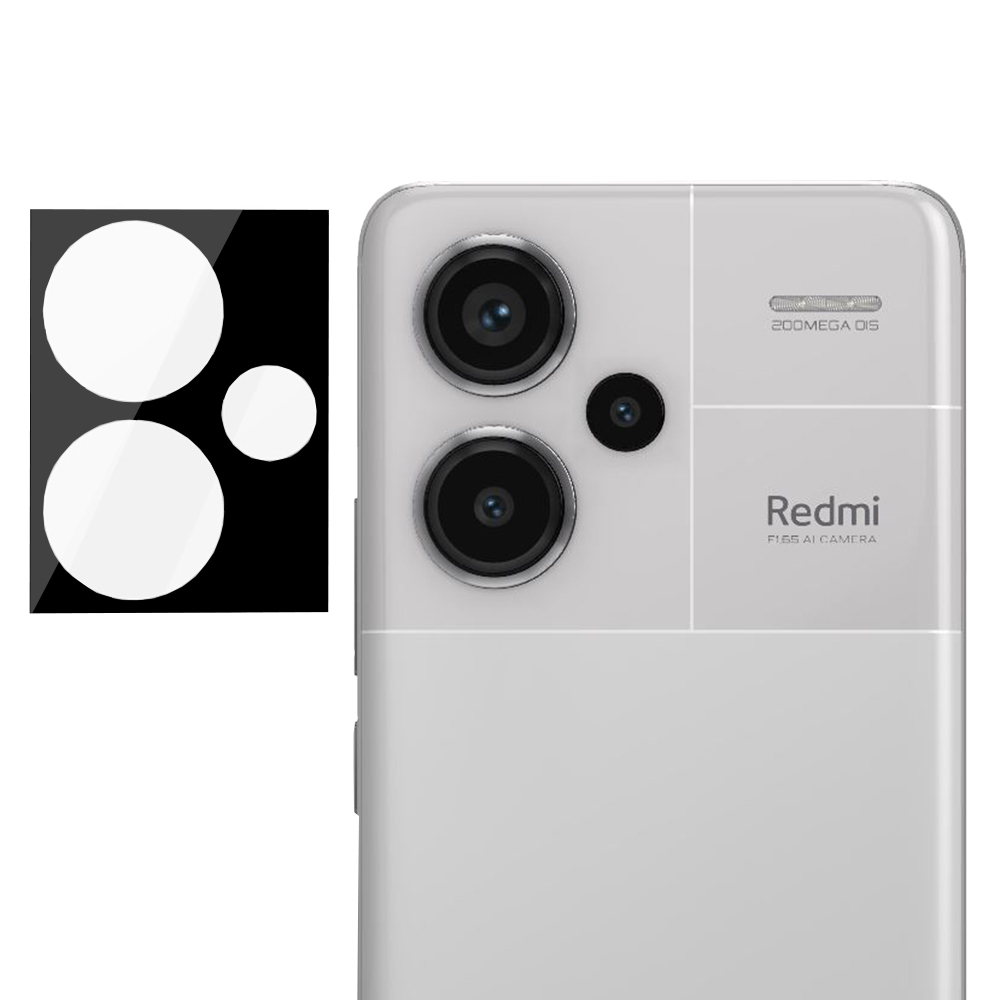 Levně Techsuit Ochranné sklo kamery Xiaomi Redmi Note 13 Pro+ 5G Black