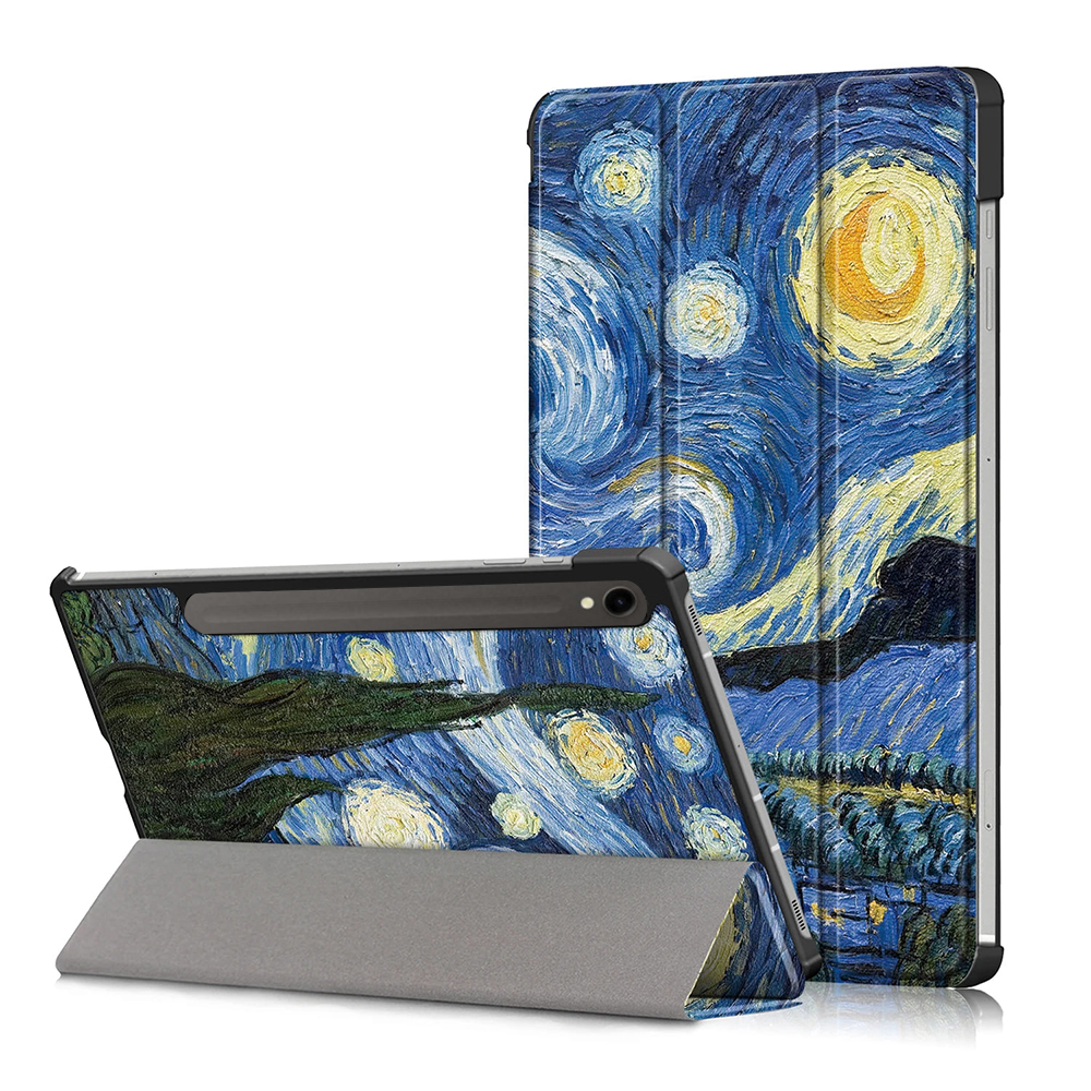 Levně Techsuit FoldPro Samsung Galaxy Tab S9 a další Starry Night