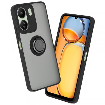 Techsuit Glinth pouzdro pro Xiaomi Redmi 13C 4G Poco C65 černé