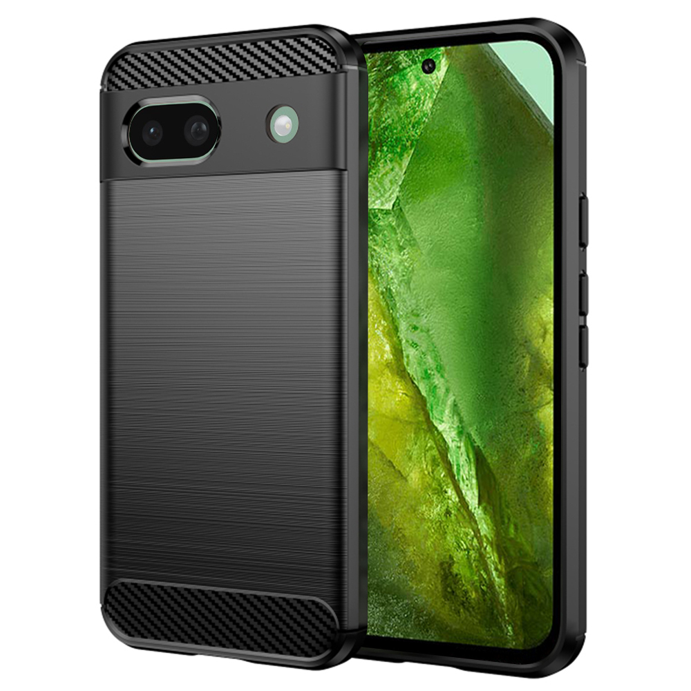 Techsuit Karbon Silikon Google Pixel 8a Černý