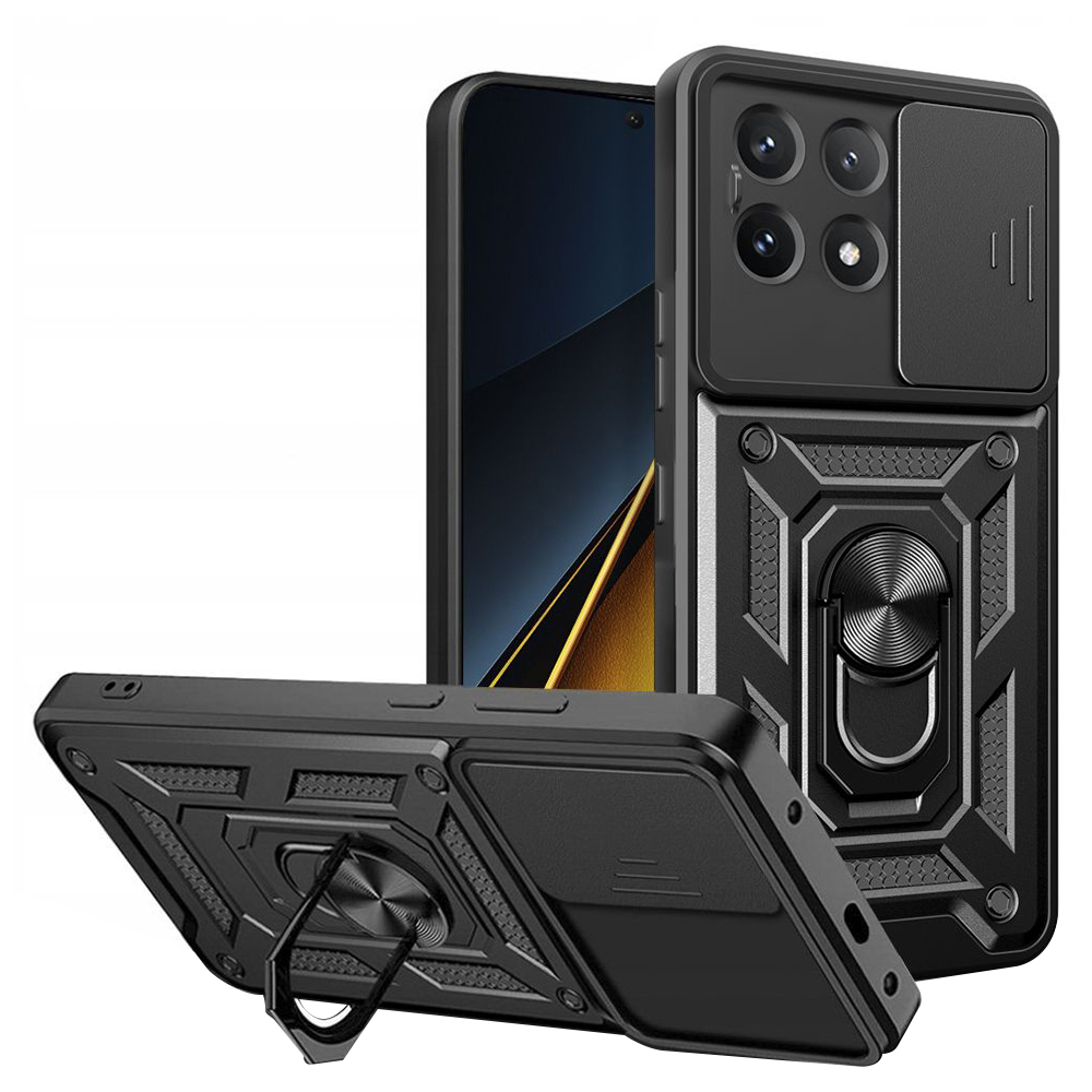 Levně Techsuit CamShield řada Xiaomi Poco X6 Pro černá