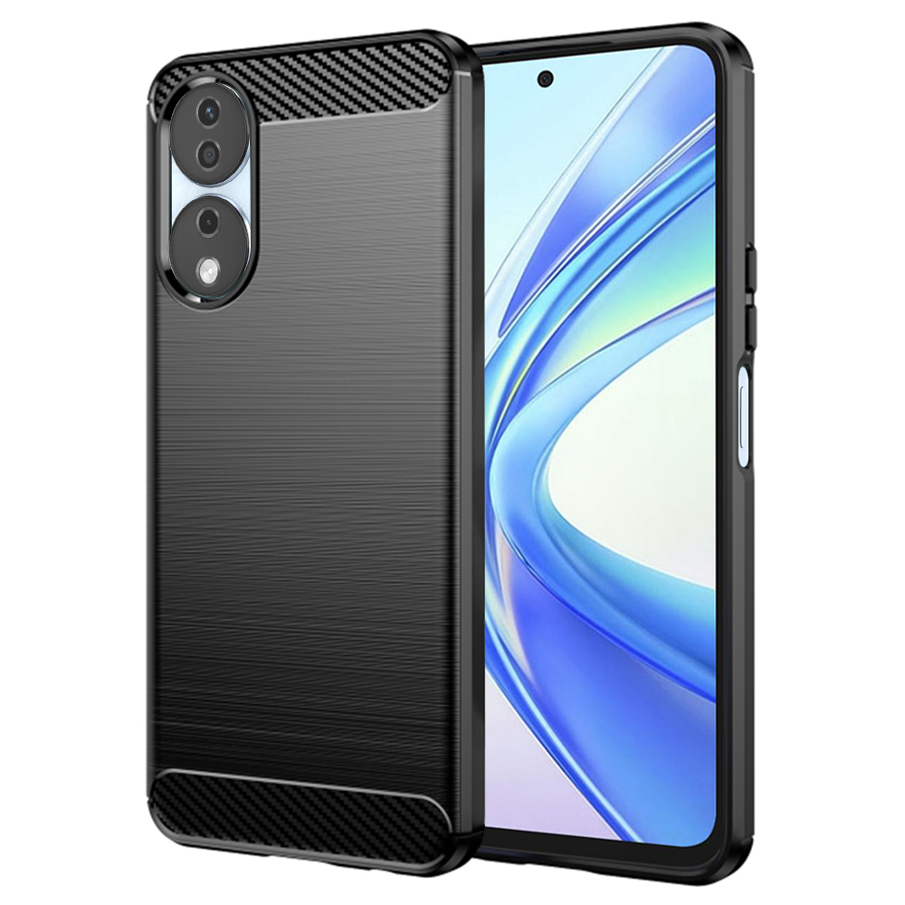 Levně Techsuit Karbon Silikon Honor X7b X7b 5G 90 SMART Černý