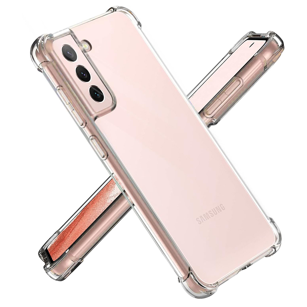 Levně Techsuit Nárazuvzdorný Čirý Silikonový Samsung Galaxy S21 5G Clear
