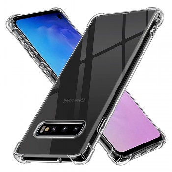 Techsuit Nárazuvzdorný Průhledný Silikon Samsung Galaxy S10 Clear