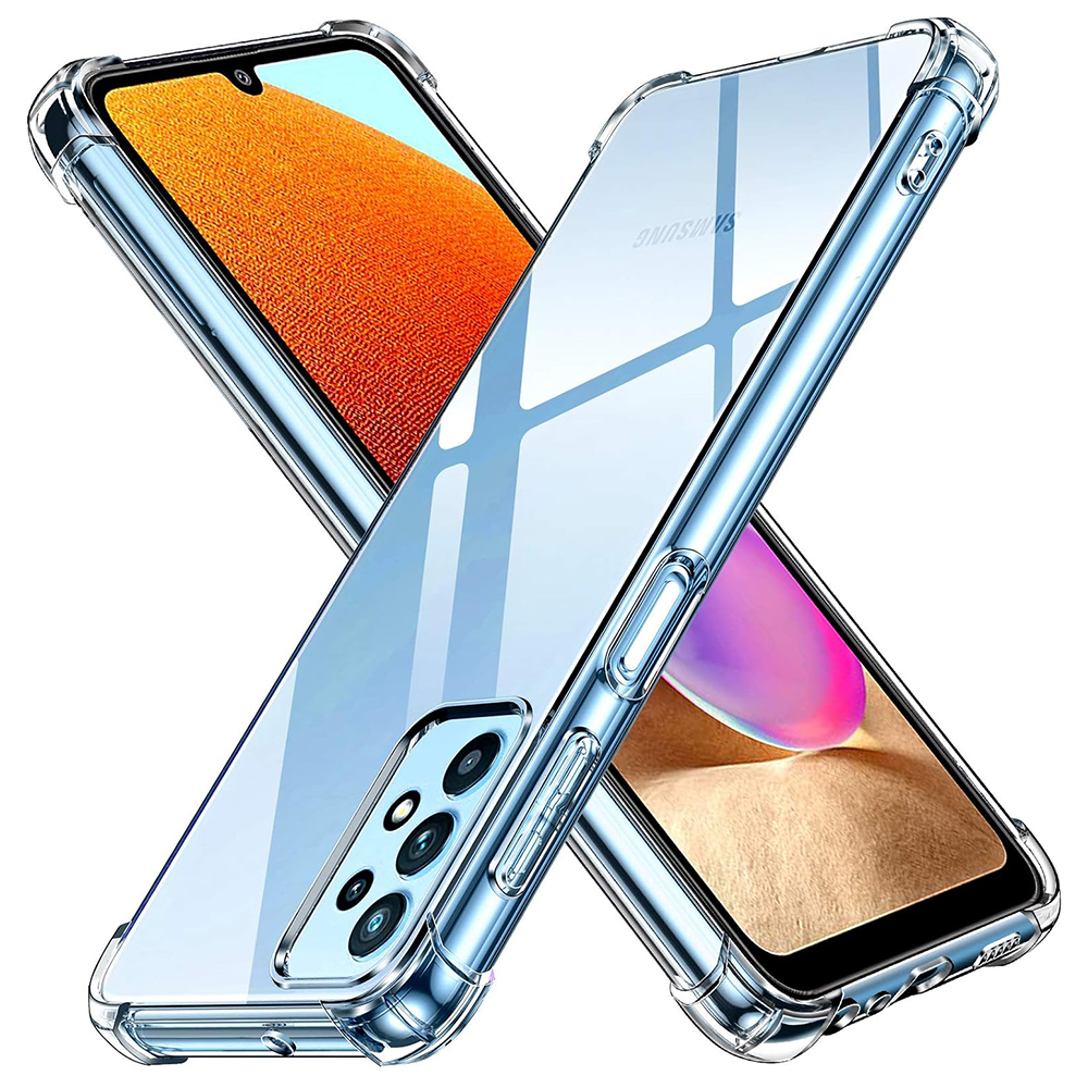 Levně Techsuit Ochranný průhledný silikon Samsung Galaxy A32 4G