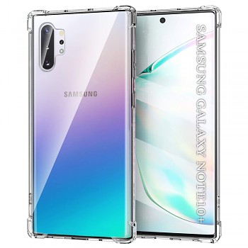 Techsuit Nárazuvzdorný Průhledný Silikon Samsung Note 10 Plus