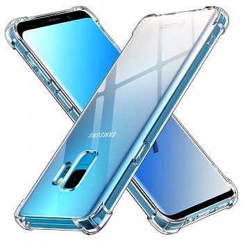 Techsuit Nárazuvzdorný Průhledný Silikon Samsung Galaxy S9 Clear