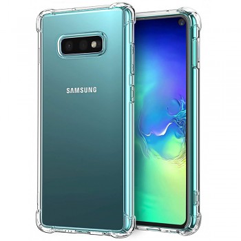 Techsuit Nárazuvzdorný Průhledný Silikon Samsung Galaxy S10e Clear