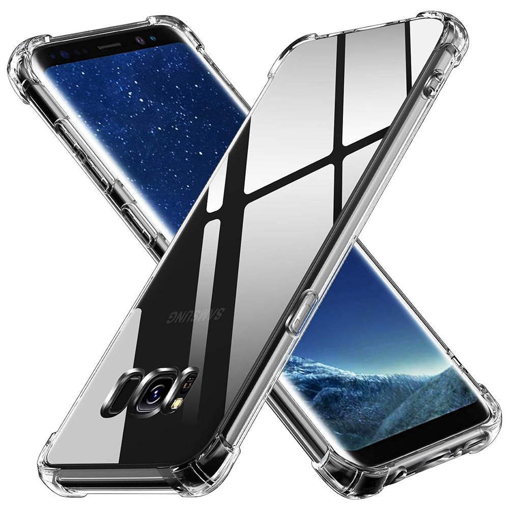 Levně Techsuit Nárazuvzdorný Silikon Samsung Galaxy S8 Plus Clear