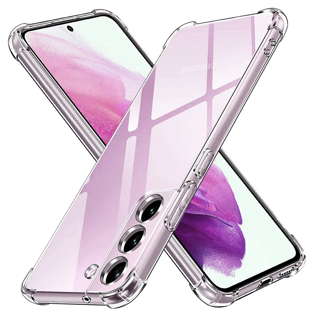 Levně Techsuit Nárazuvzdorný Čirý Silikon Samsung Galaxy S21 FE 5G Clear