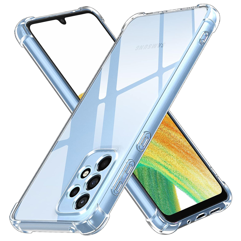 Levně Techsuit Nárazuvzdorný Průhledný Silikon Samsung Galaxy A33 5G