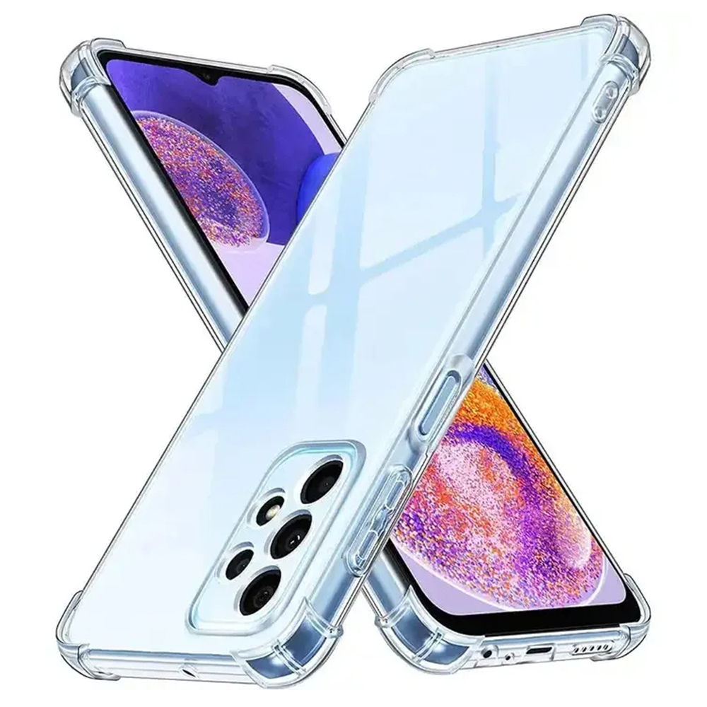 Levně Techsuit Nárazuvzdorný Průhledný Silikon Samsung Galaxy A23 4G A23 5G Clear