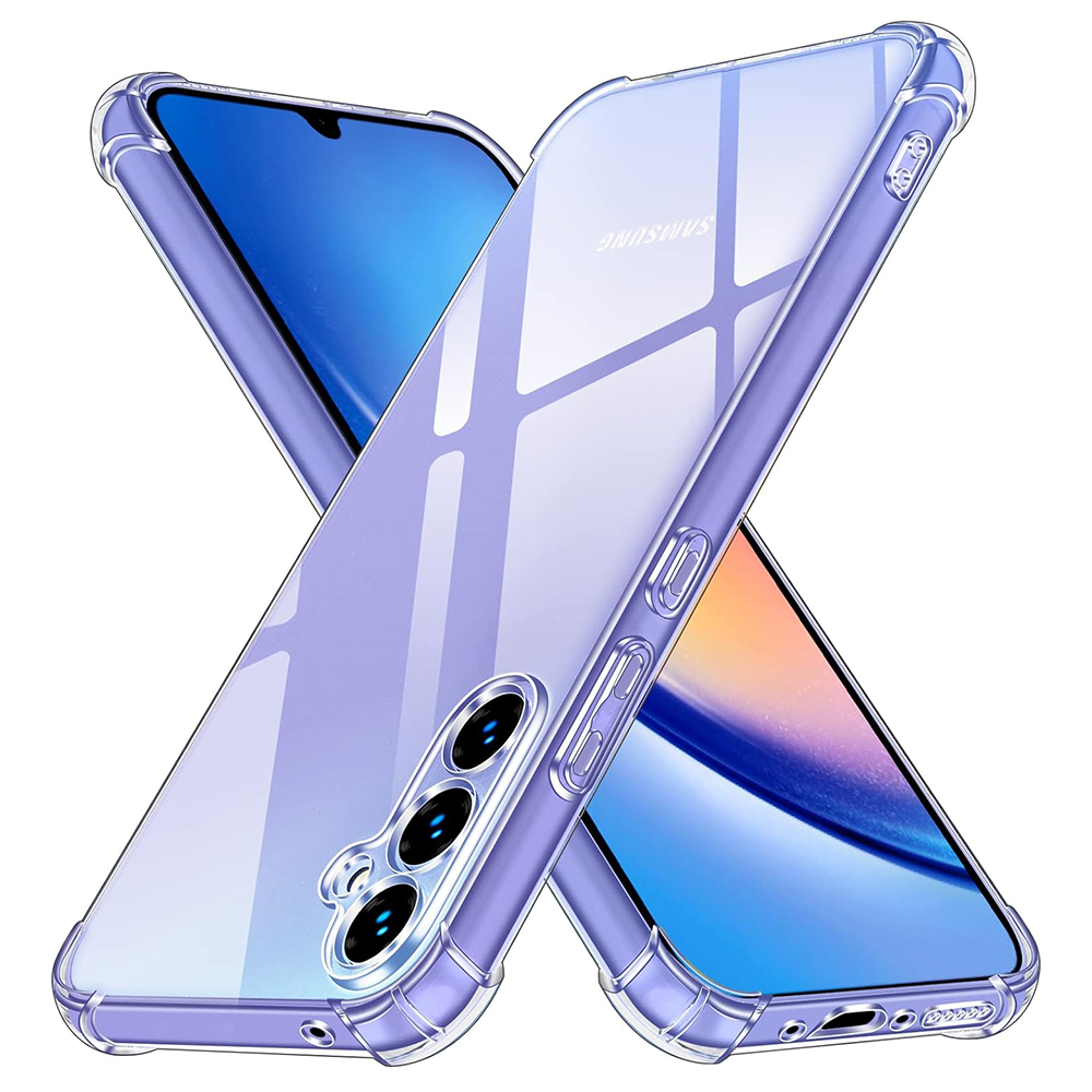 Levně Techsuit Nárazuvzdorný Průhledný Silikon Samsung Galaxy A34 5G