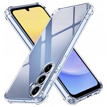 Techsuit Nárazuvzdorný Průhledný Silikon Samsung Galaxy A15 4G A15 5G