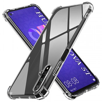 Techsuit Nárazuvzdorný Kryt Huawei Nova 5T Honor 20 Průhledný