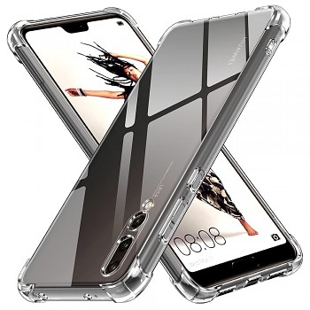 Techsuit Nárazuvzdorný Průhledný Silikon Huawei P20 Pro Clear