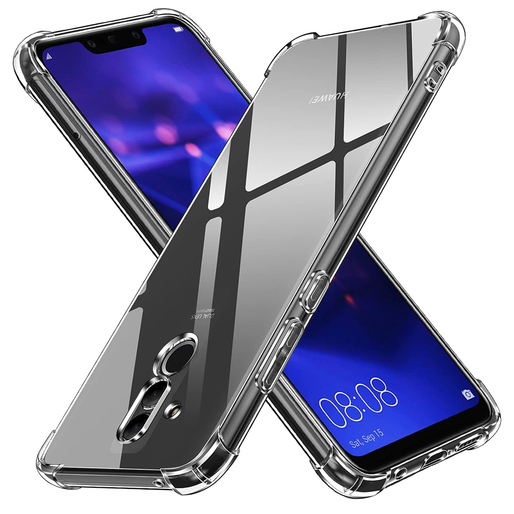 Levně Techsuit Nárazuvzdorný Průhledný Silikon Huawei Mate 20 Lite Clear