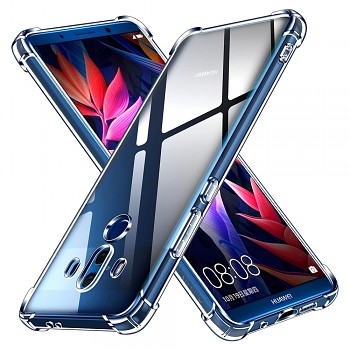 Techsuit Nárazuvzdorný Průhledný Silikon Huawei Mate 10 Pro Clear