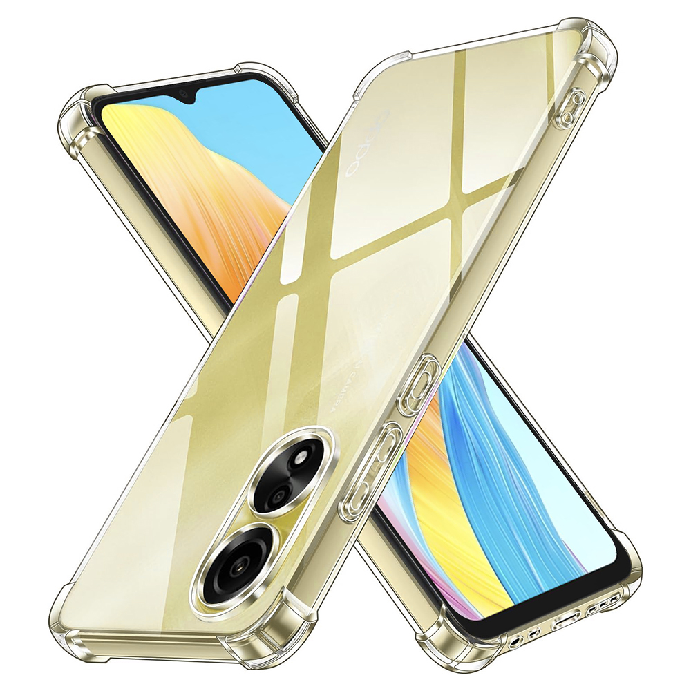 Levně Techsuit Nárazuvzdorný Průhledný Silikonový Kryt Oppo A38 A18
