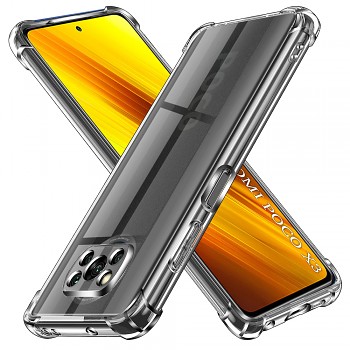 Techsuit Nárazuvzdorný silikonový kryt Xiaomi Poco X3 Pro NFC