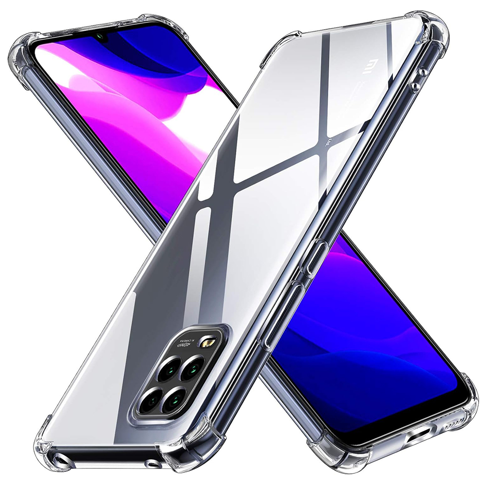 Levně Techsuit Nárazuvzdorný Průhledný Silikon Xiaomi Mi 10 Lite