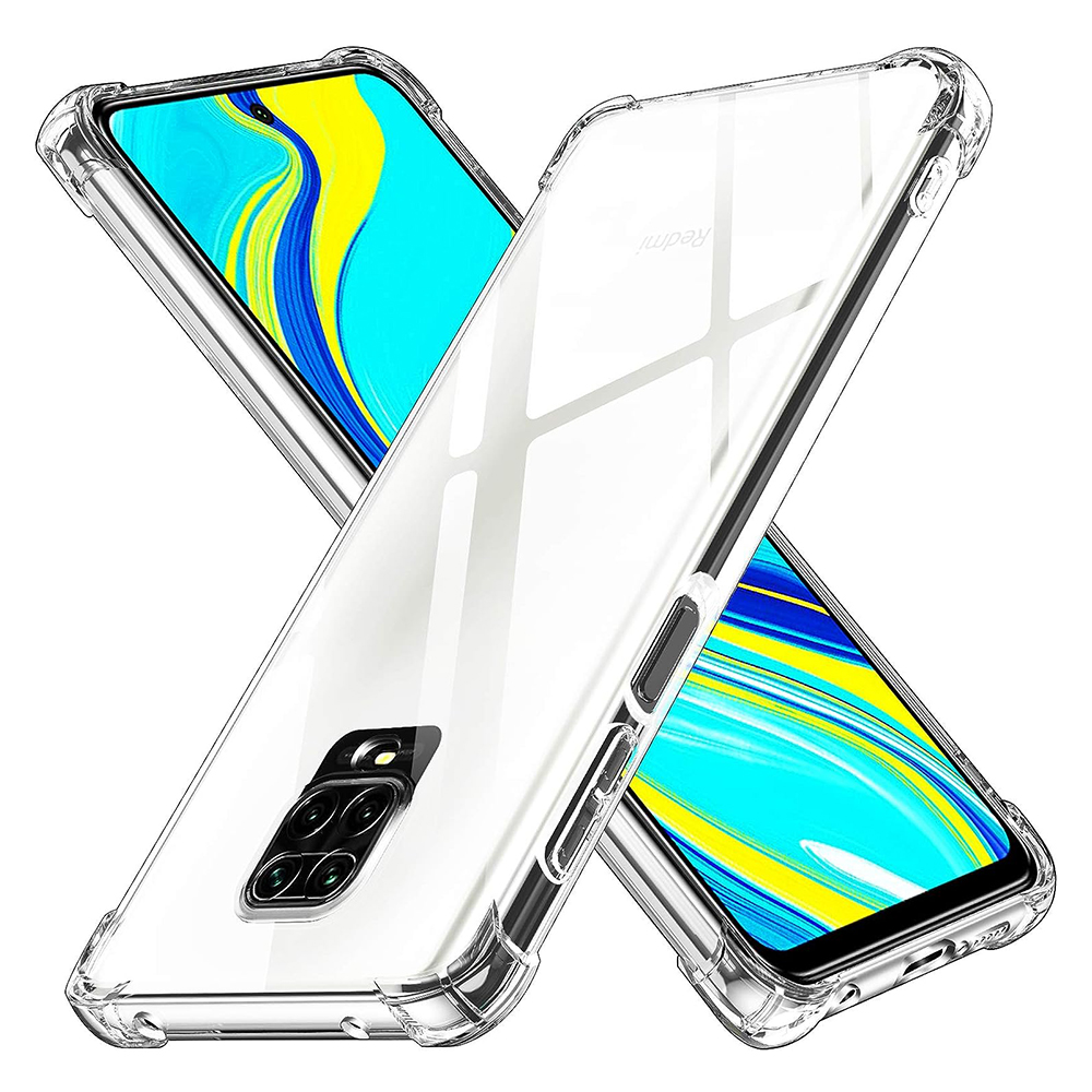 Levně Techsuit Nárazuvzdorný Průhledný Kryt Xiaomi Redmi Note 9S Note 9 Pro Max