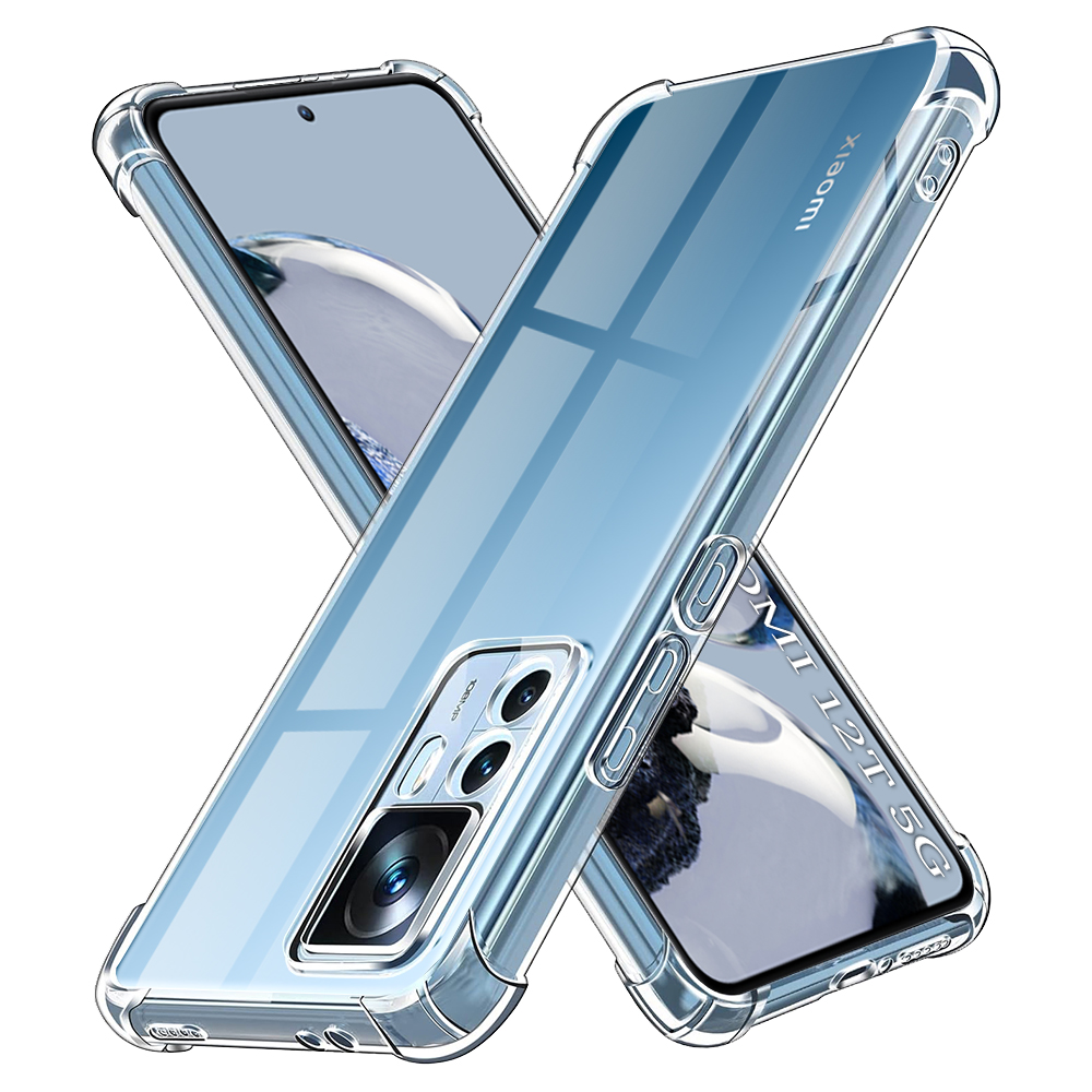 Levně Techsuit Nárazuvzdorný Čirý Silikon Xiaomi 12T 12T Pro Clear