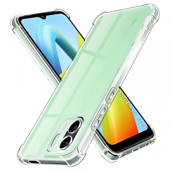 Techsuit Nárazuvzdorný Průhledný Silikon Xiaomi Redmi A1 A2 Clear