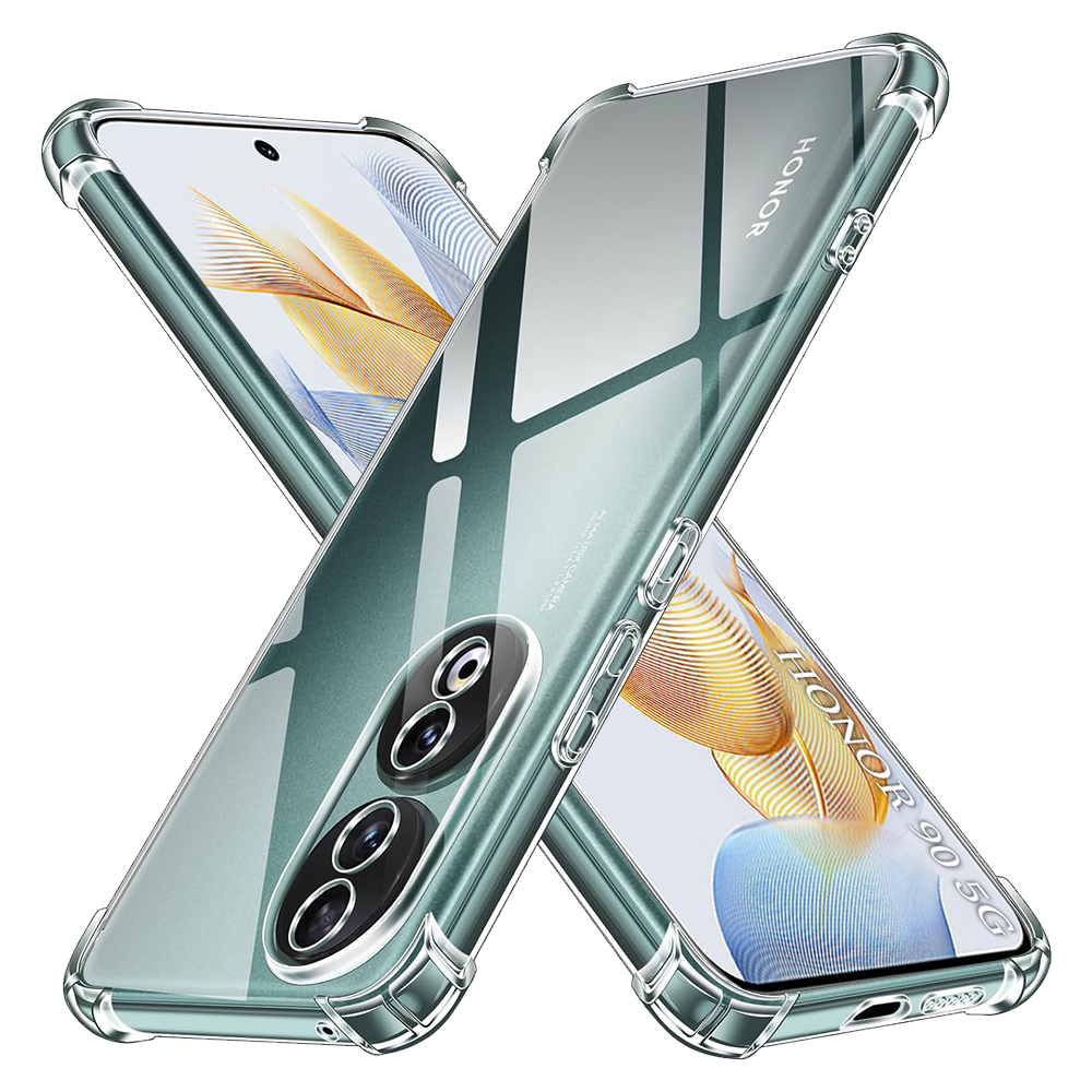 Levně Techsuit Nárazuvzdorný Průhledný Silikon Honor 90 Clear
