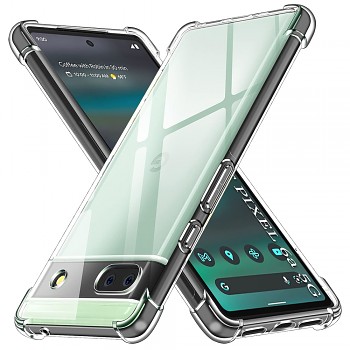 Techsuit Nárazuvzdorný Průhledný Silikon Google Pixel 6a