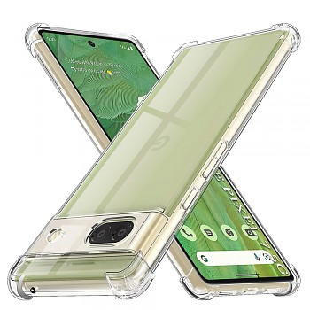 Techsuit Nárazuvzdorný Průhledný Silikonový Google Pixel 7 Clear