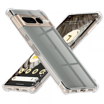 Techsuit Nárazuvzdorný Průhledný Silikon Google Pixel 7 Pro Clear