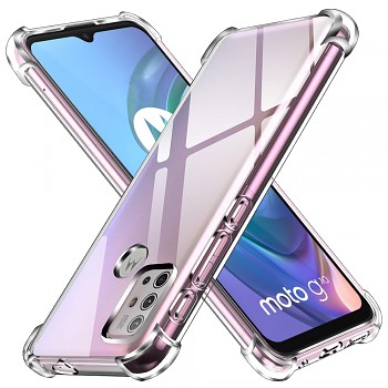 Techsuit Nárazuvzdorný Průhledný Silikon Motorola Moto G10 G20 G30