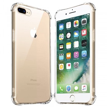 Techsuit Nárazuvzdorný Průhledný Silikon iPhone 7 Plus 8 Plus