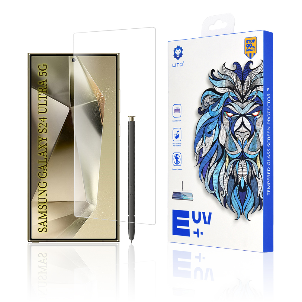 Lito 3D UV Sklo Samsung Galaxy S24 Ultra Průhledné