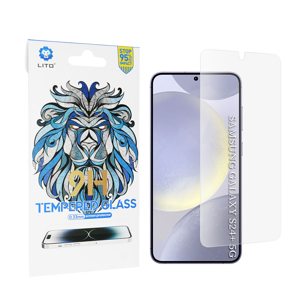 Levně Lito 2.5D Klasické Sklo Ultratenké Samsung S24 Plus Průhledné