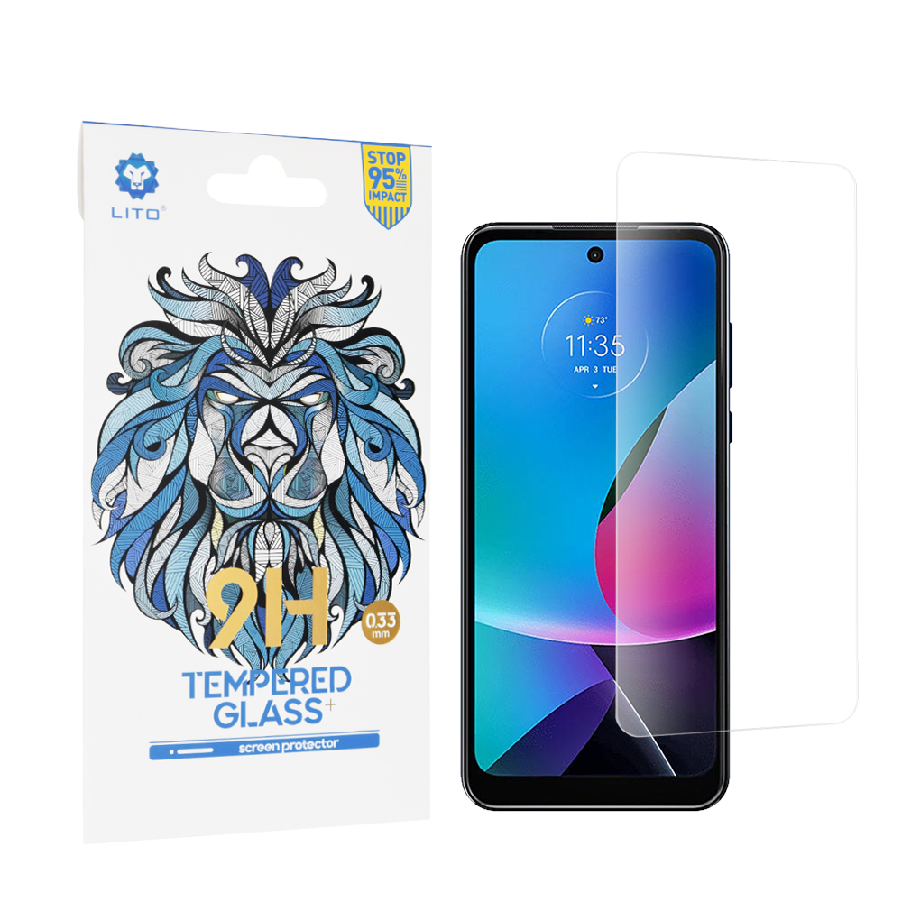 Levně Lito 2.5D Klasické Sklo Motorola Moto G Play (2023) Čiré
