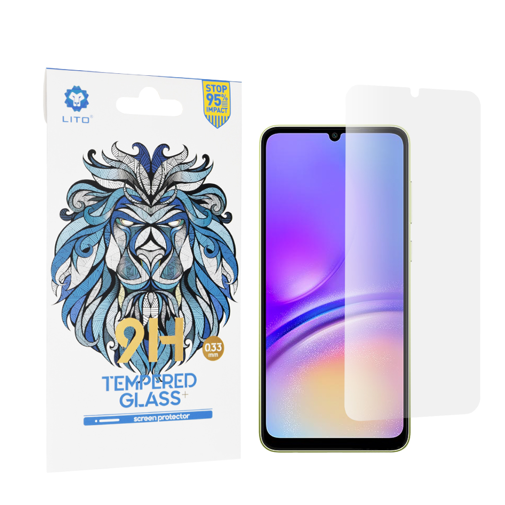 Levně Lito 2.5D Ochranné Sklo Samsung Galaxy A05 A05s Průhledné