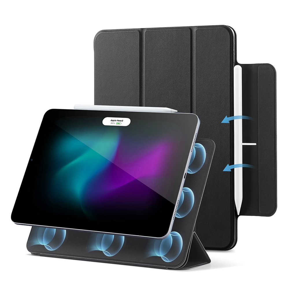 Levně ESR Rebound Magnetic iPad Pro 11 (2024) (2025) Černá