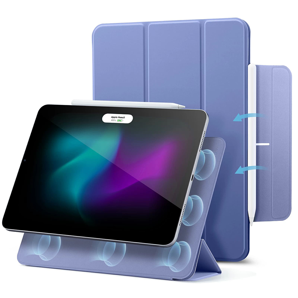 Levně ESR Rebound Magnetic iPad Pro 11 2024 2025 Levandulová