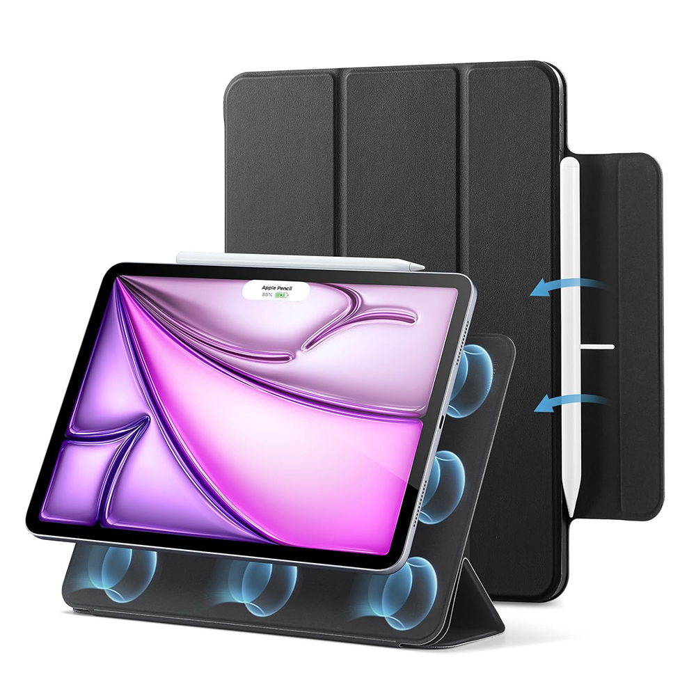 ESR Rebound Magnetic iPad Pro 12.9 2022 Air 13 2025 Černá