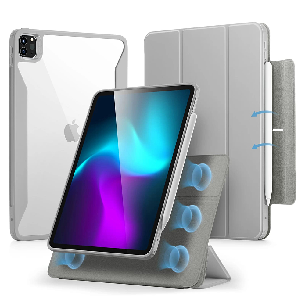 Levně ESR Rebound Hybrid iPad Pro 11 2024 2025 Šedý
