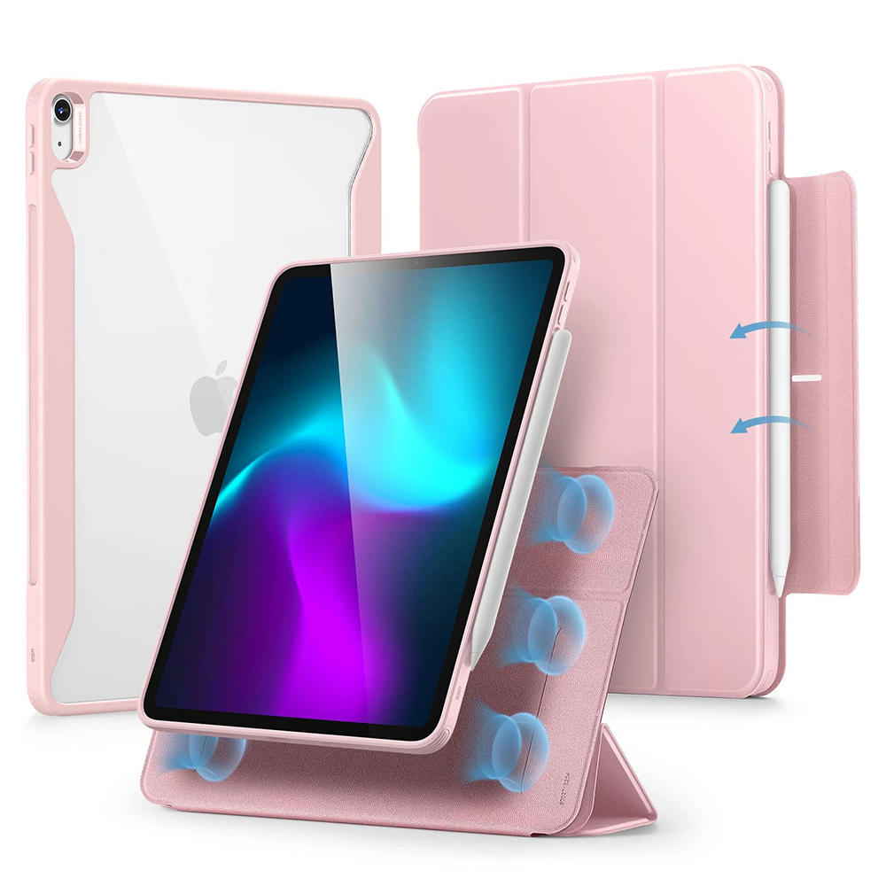Levně ESR Rebound Hybrid pouzdro iPad Air 13 (2024) (2025) Pink