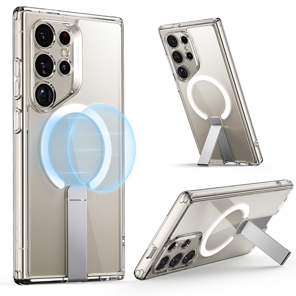 Levně ESR Boost Flickstand HaloLock Samsung Galaxy S24 Ultra Čirý