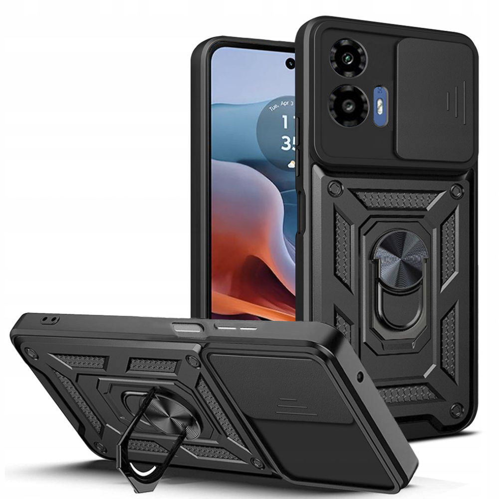 Levně Techsuit CamShield Série Motorola Moto G34 Moto G45 Černá