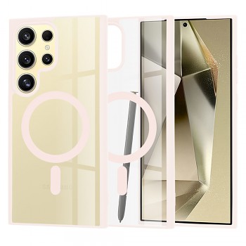 Techsuit MagSafe Pro Samsung Galaxy S24 Ultra Tělová růžová